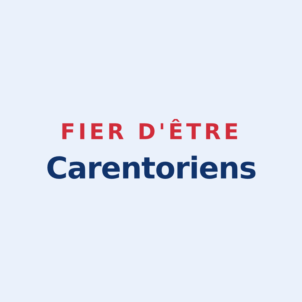 Sticker « Fier d'être Carentoriens » — design pour Carentoir