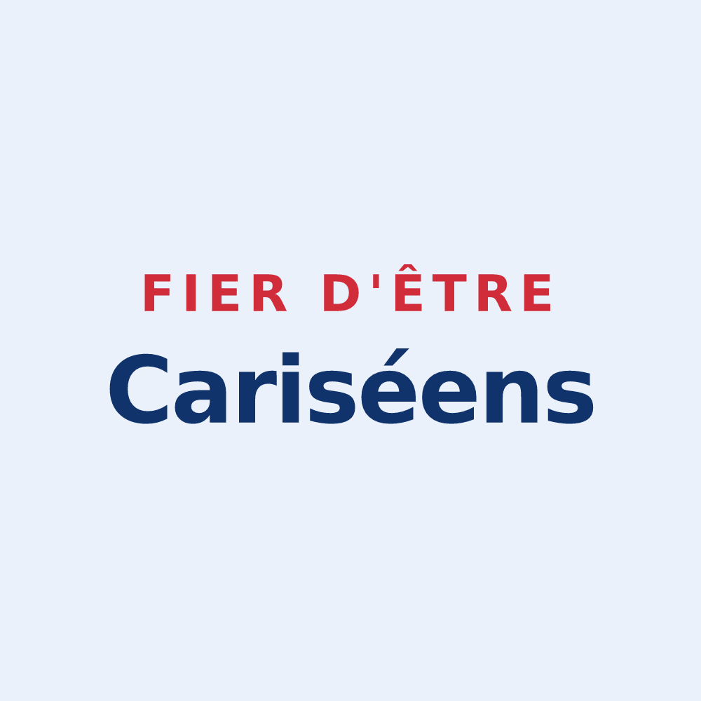 Sticker « Fier d'être Cariséens » — design pour Carisey
