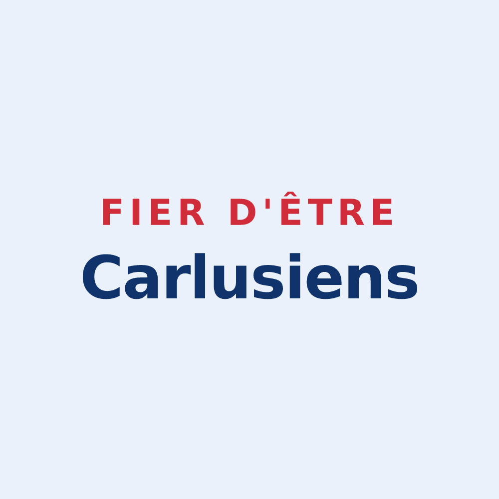 Sticker « Fier d'être Carlusiens » — design pour Carlus