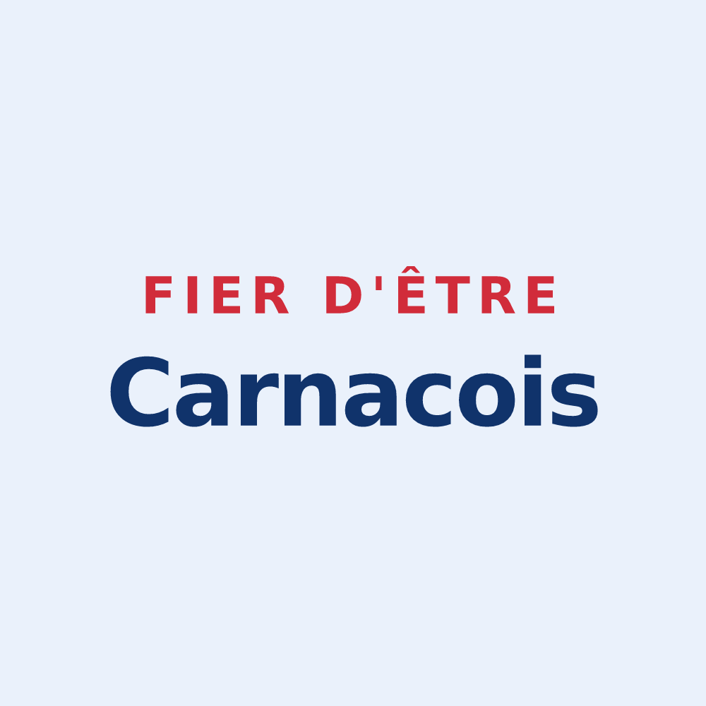 Sticker « Fier d'être Carnacois » — design pour Carnac