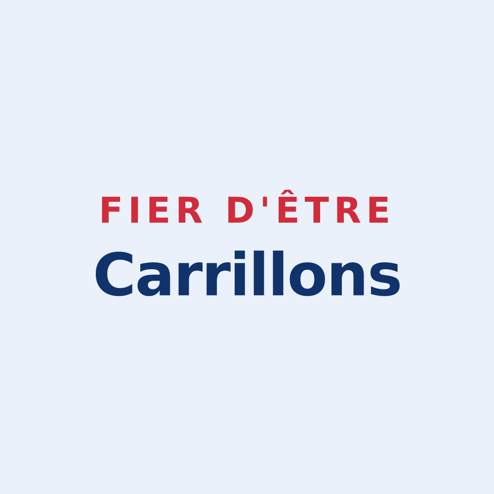 Sticker « Fier d'être Carrillons » — design pour Carrières-sur-Seine