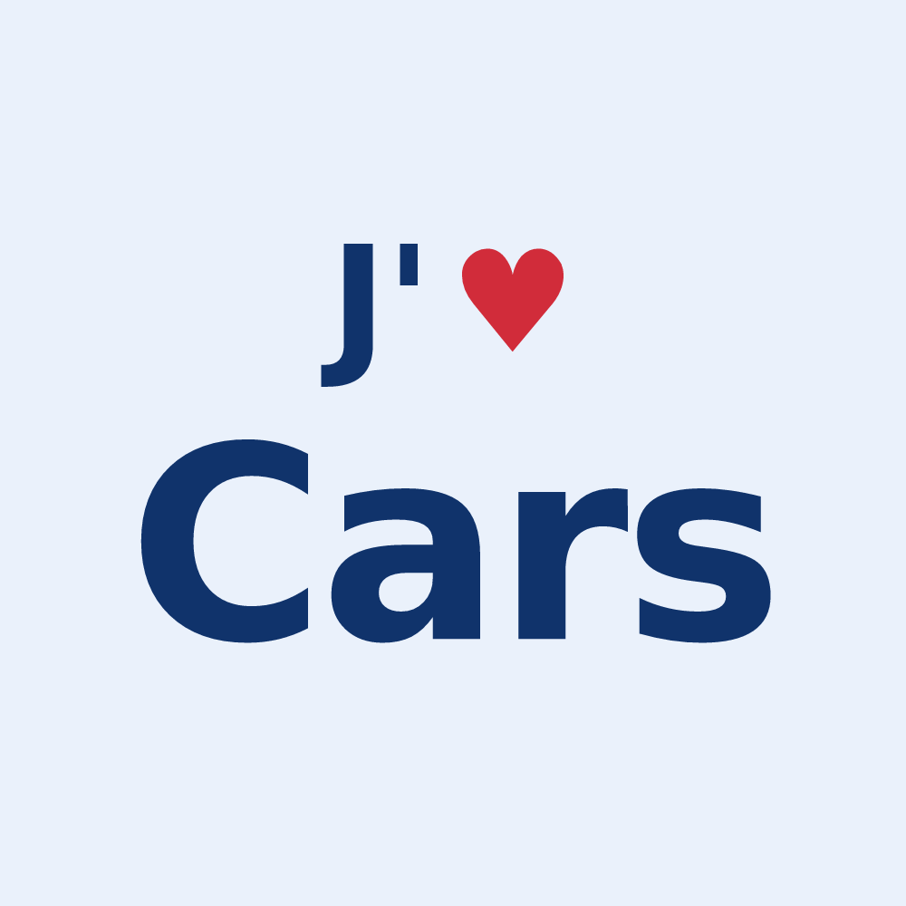 Sticker personnalisé Cars — design J'aime Cars