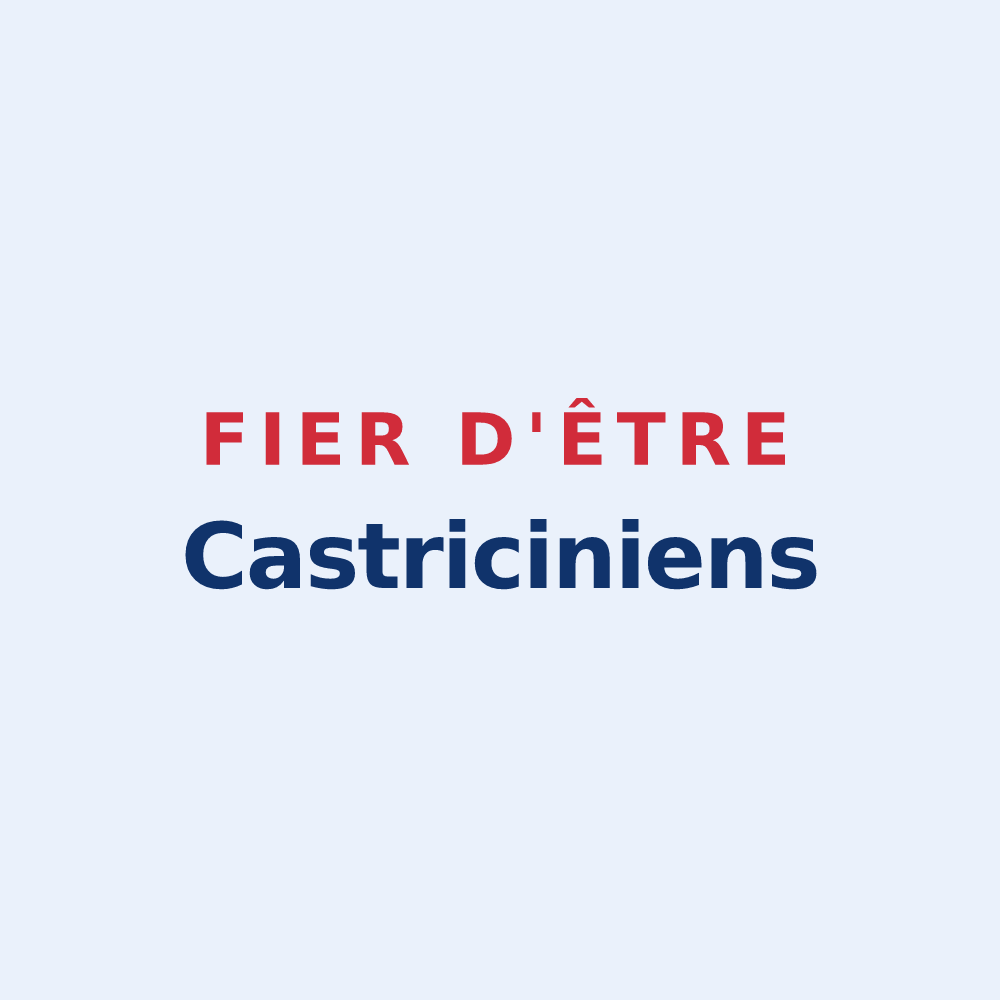Sticker « Fier d'être Castriciniens » — design pour Cartignies