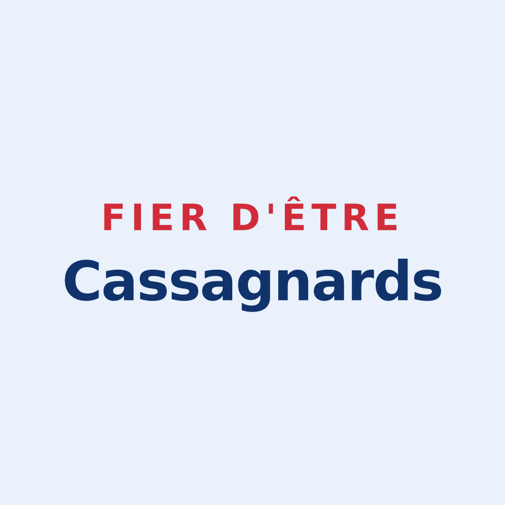 Sticker « Fier d'être Cassagnards » — design pour Cassagne