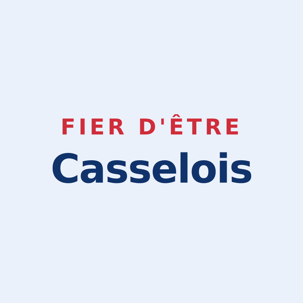 Sticker « Fier d'être Casselois » — design pour Cassel