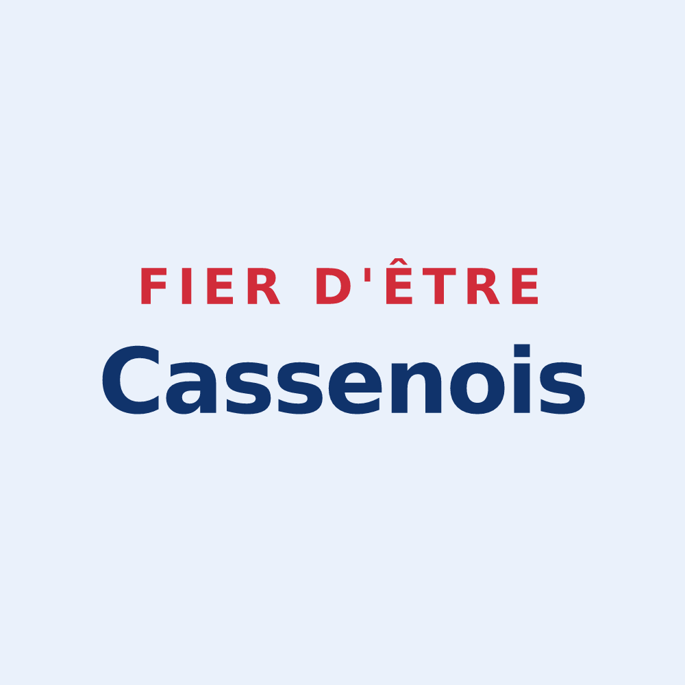 Sticker « Fier d'être Cassenois » — design pour Cassen