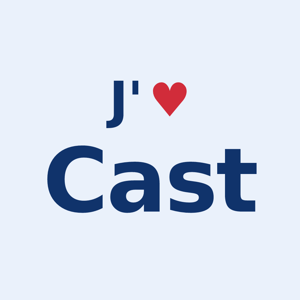 Sticker personnalisé Cast — design J'aime Cast