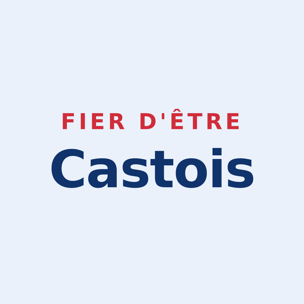 Sticker « Fier d'être Castois » — design pour Cast