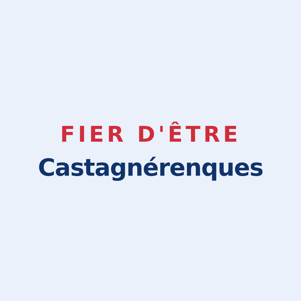 Sticker « Fier d'être Castagnérenques » — design pour Castagniers