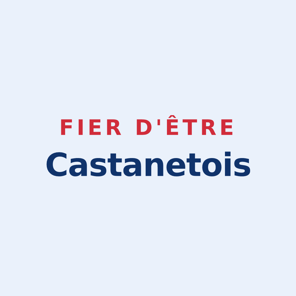 Sticker « Fier d'être Castanetois » — design pour Castanet