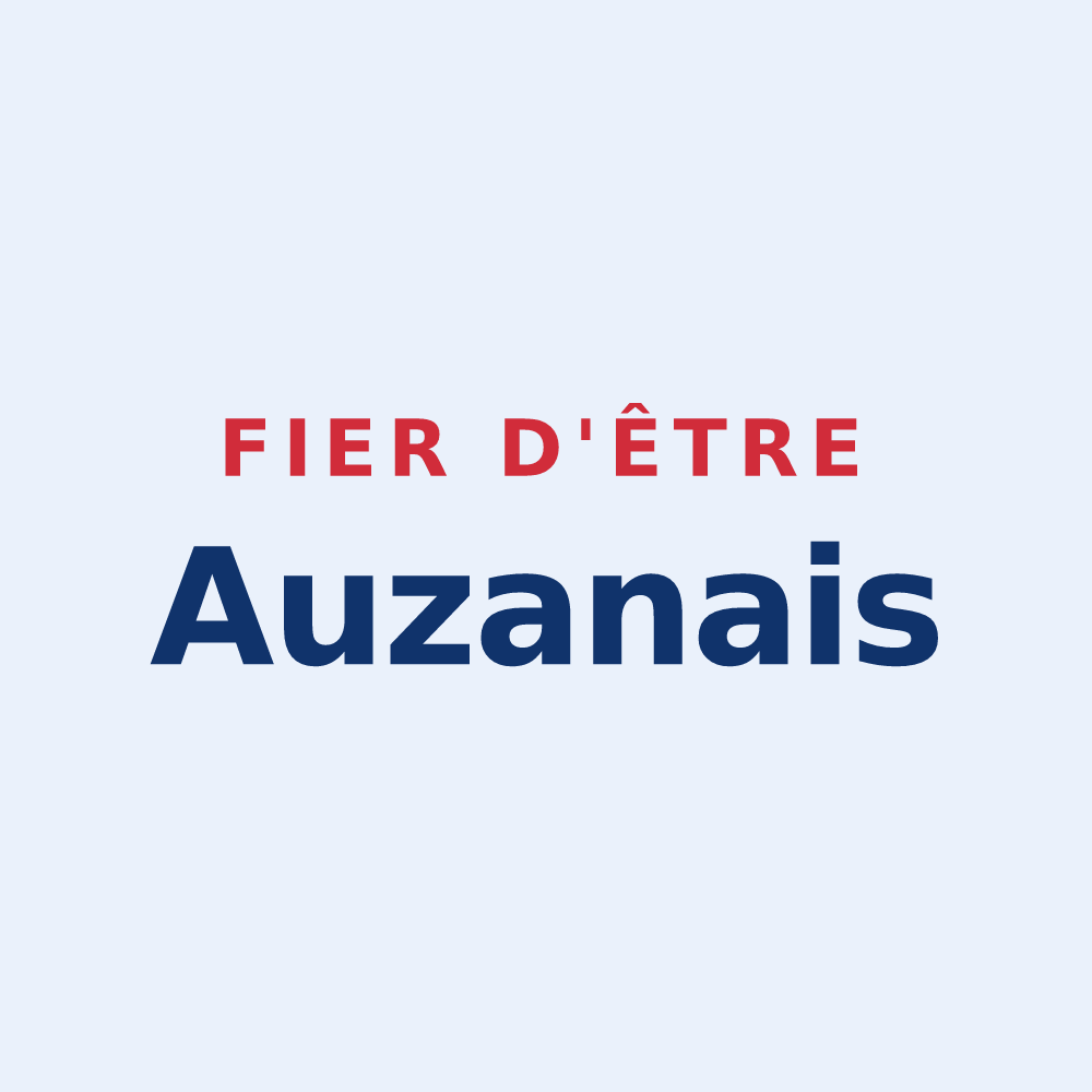 Sticker « Fier d'être Auzanais » — design pour Castelnau d'Auzan Labarrère
