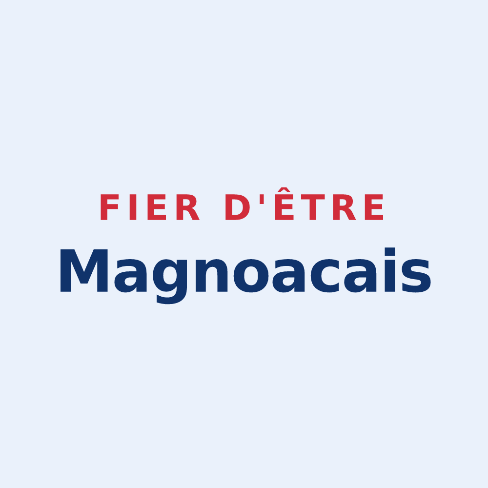 Sticker « Fier d'être Magnoacais » — design pour Castelnau-Magnoac