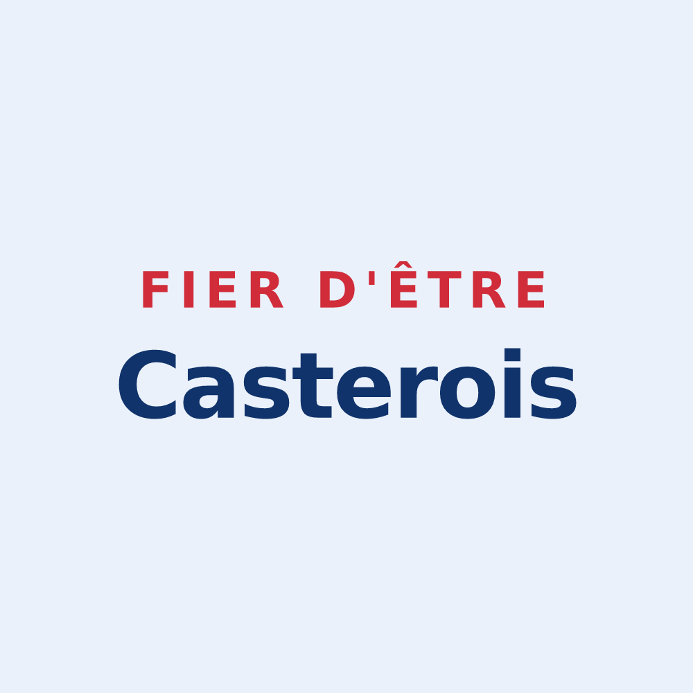 Sticker « Fier d'être Casterois » — design pour Castéra-Verduzan