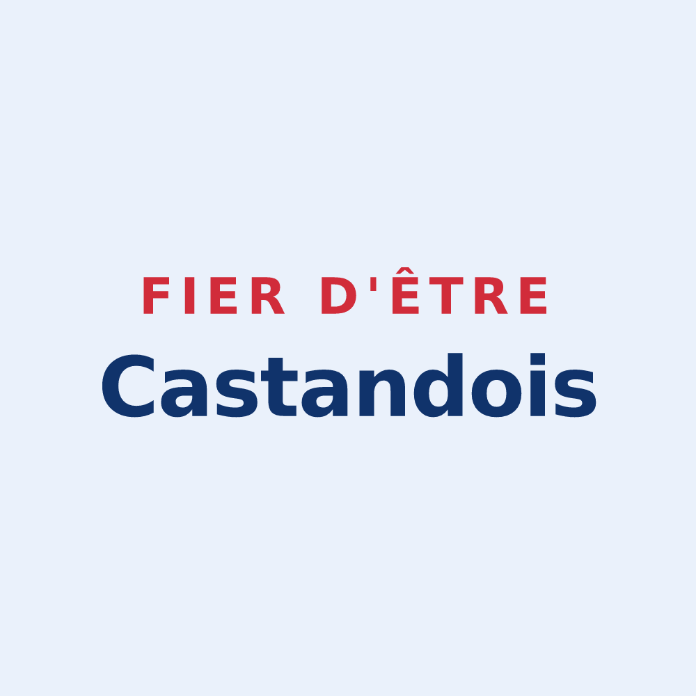 Sticker « Fier d'être Castandois » — design pour Casties-Labrande