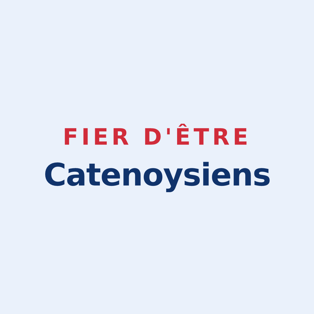 Sticker « Fier d'être Catenoysiens » — design pour Catenoy