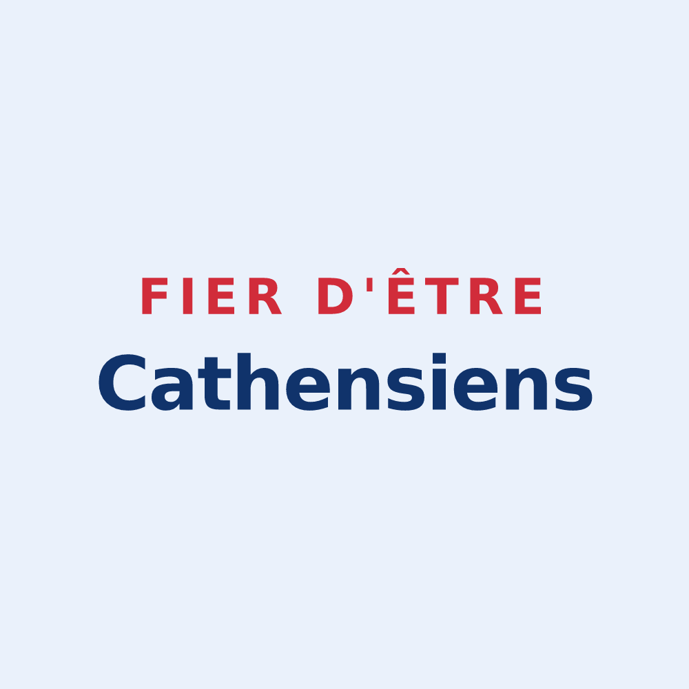 Sticker « Fier d'être Cathensiens » — design pour Catheux