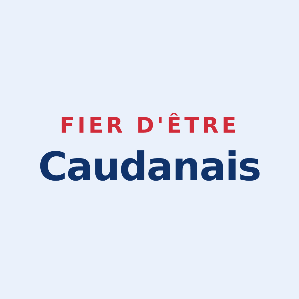Sticker « Fier d'être Caudanais » — design pour Caudan