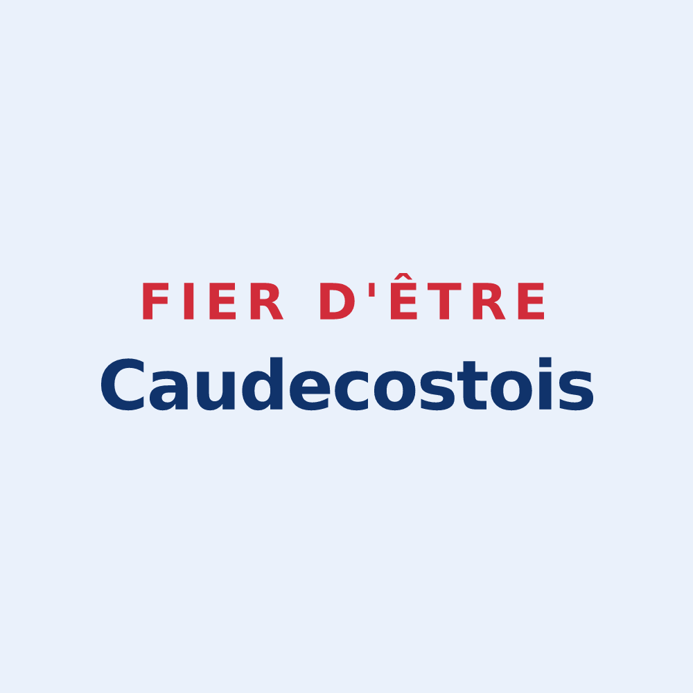 Sticker « Fier d'être Caudecostois » — design pour Caudecoste