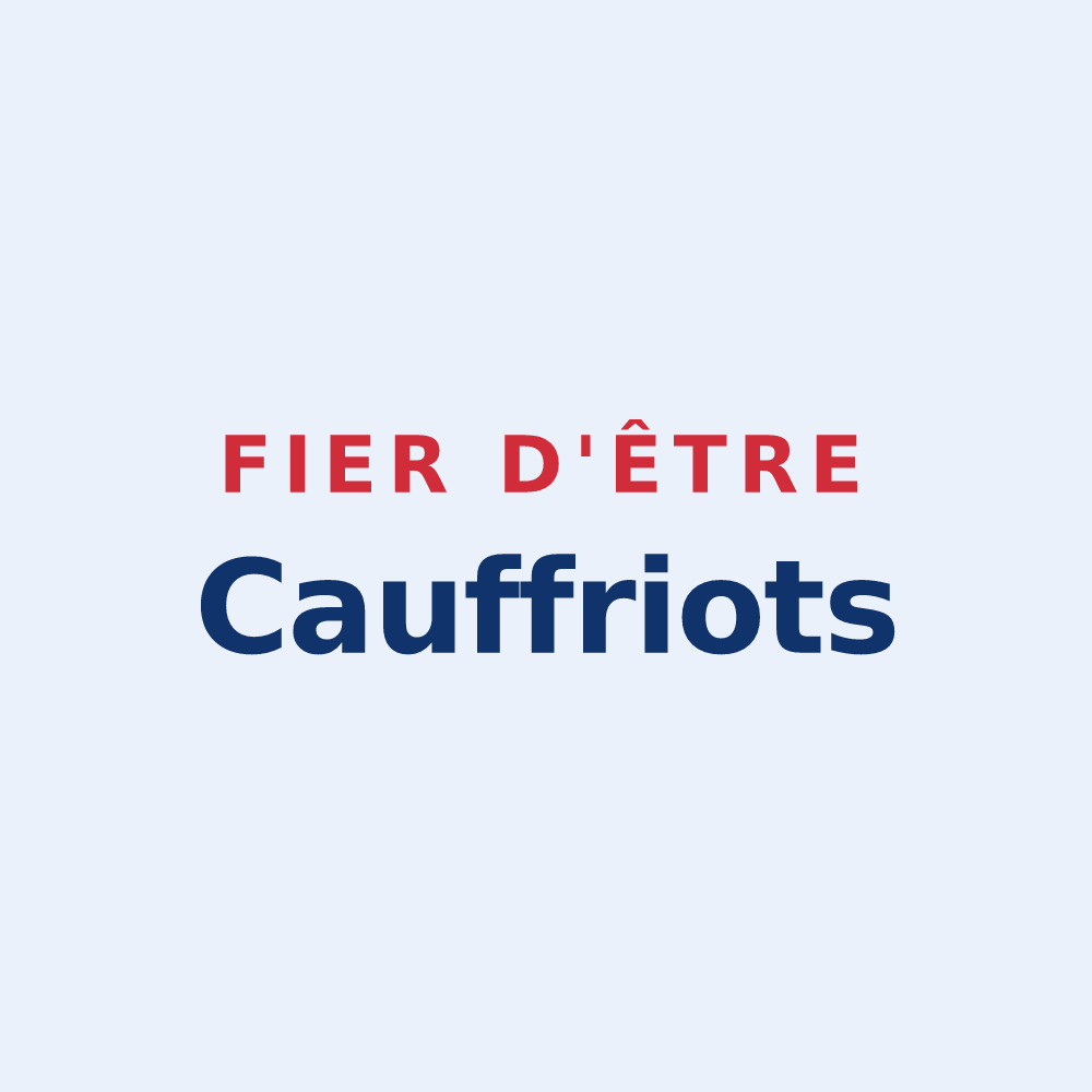 Sticker « Fier d'être Cauffriots » — design pour Cauffry