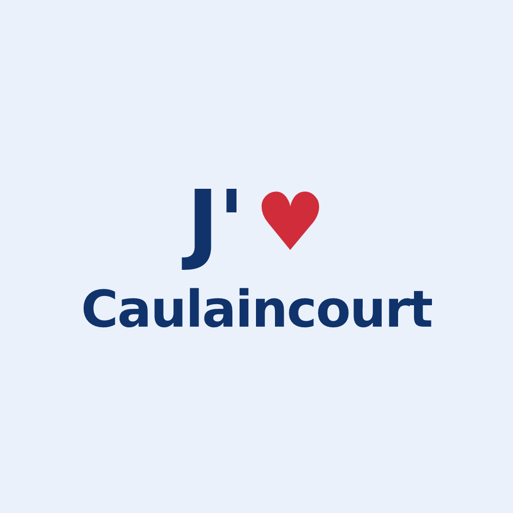 Sticker personnalisé Caulaincourt — design J'aime Caulaincourt