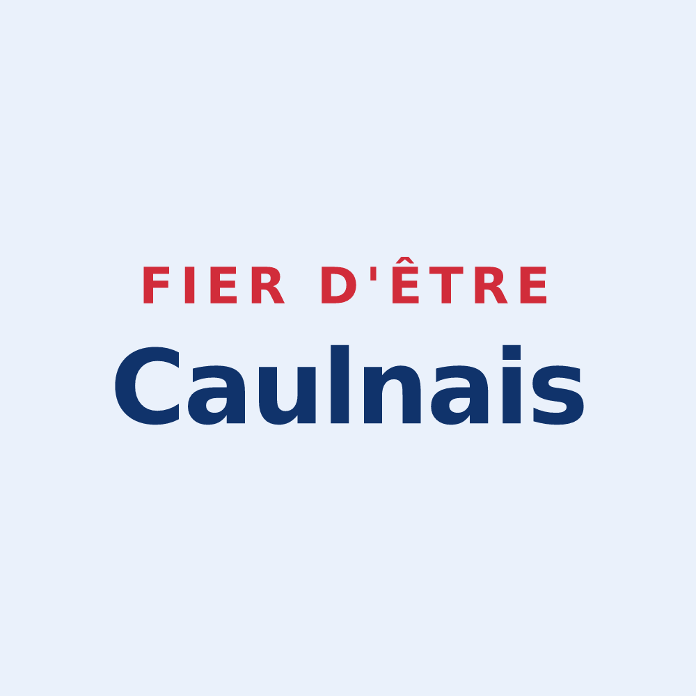 Sticker « Fier d'être Caulnais » — design pour Caulnes