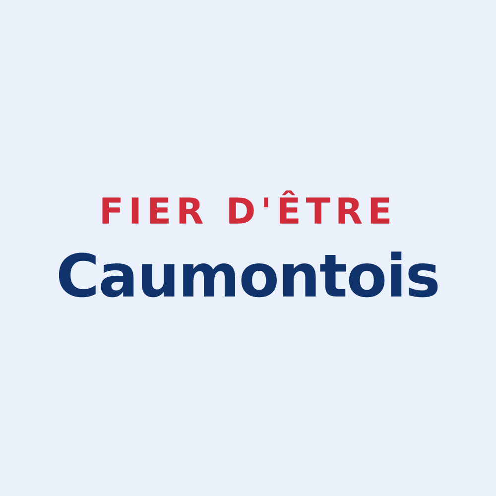 Sticker « Fier d'être Caumontois » — design pour Caumont-sur-Durance