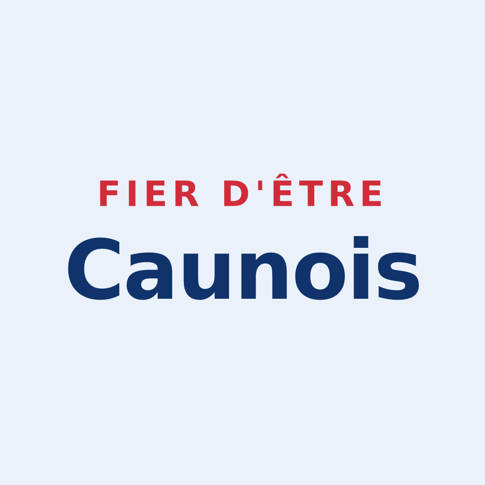 Sticker « Fier d'être Caunois » — design pour Caunes-Minervois
