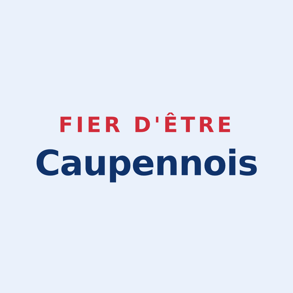 Sticker « Fier d'être Caupennois » — design pour Caupenne