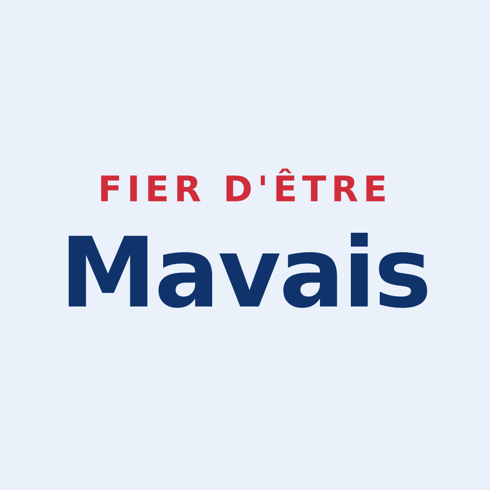 Sticker « Fier d'être Mavais » — design pour Cauvigny