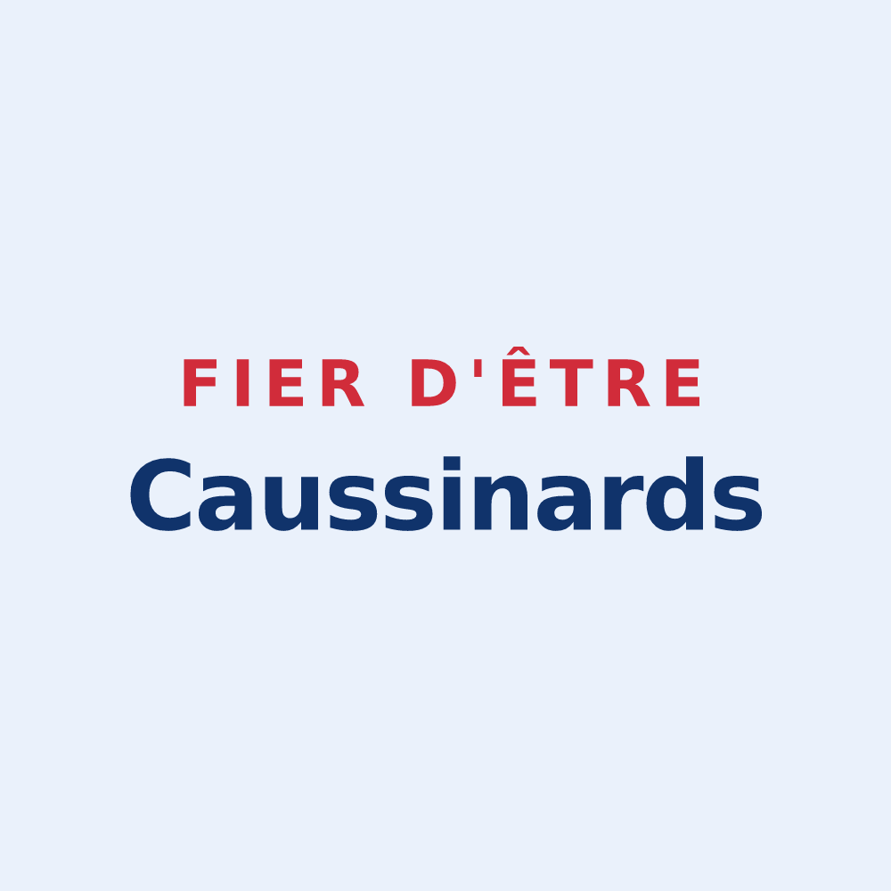 Sticker « Fier d'être Caussinards » — design pour Caux