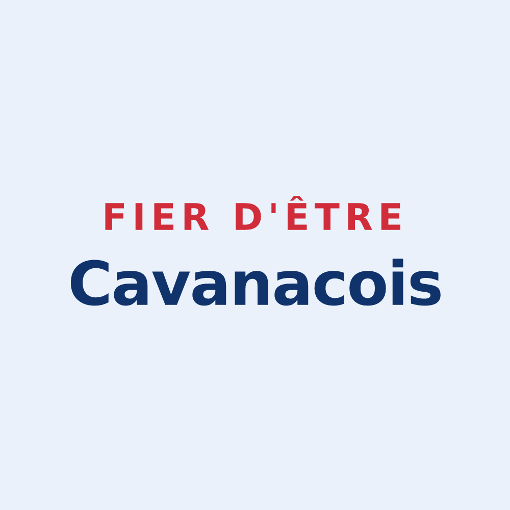Sticker « Fier d'être Cavanacois » — design pour Cavanac