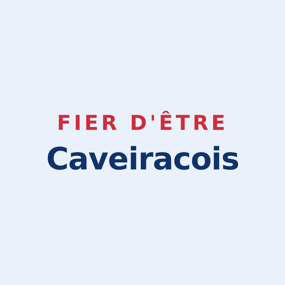 Sticker « Fier d'être Caveiracois » — design pour Caveirac