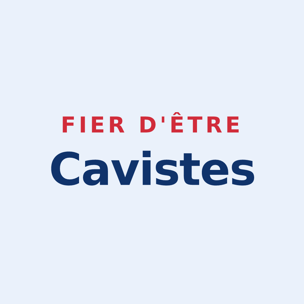 Sticker « Fier d'être Cavistes » — design pour Caves
