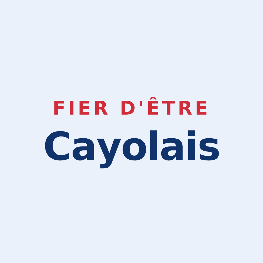 Sticker « Fier d'être Cayolais » — design pour Cayeux-en-Santerre