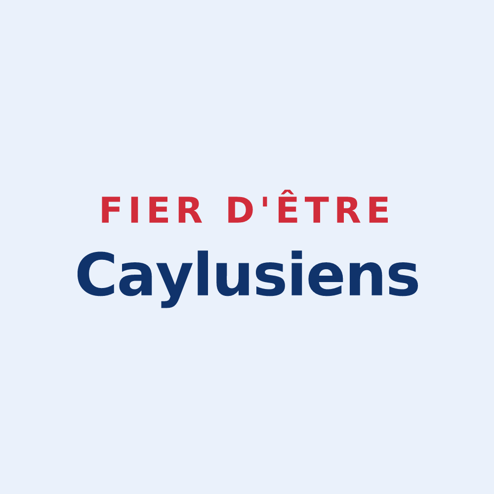 Sticker « Fier d'être Caylusiens » — design pour Caylus