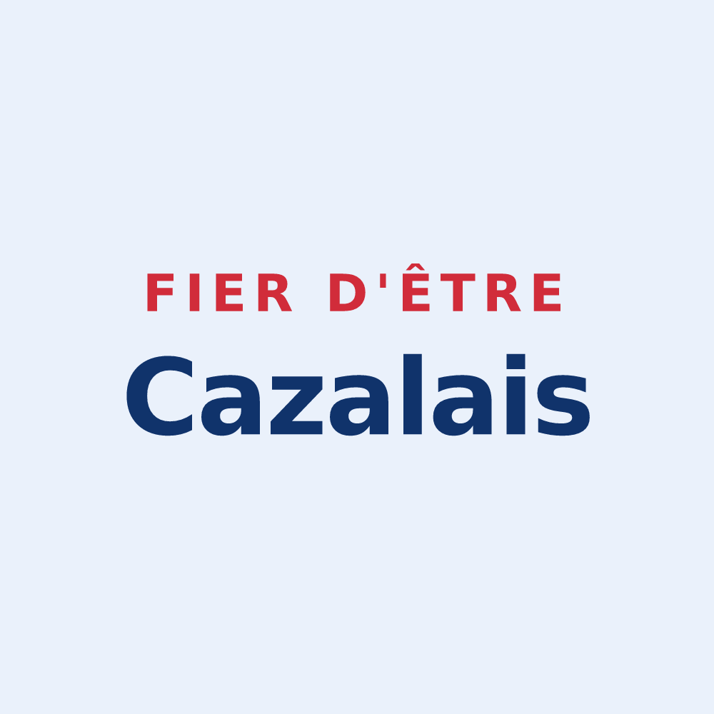 Sticker « Fier d'être Cazalais » — design pour Cazals