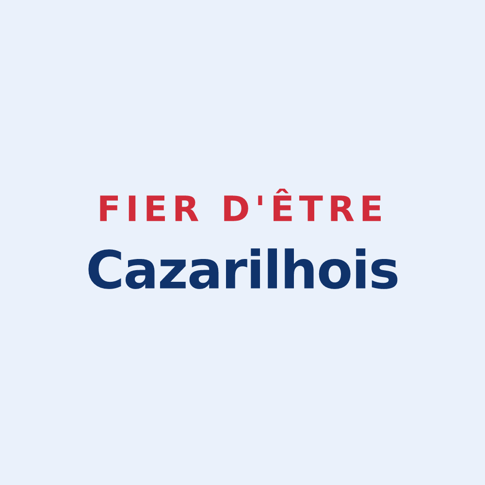 Sticker « Fier d'être Cazarilhois » — design pour Cazarilh