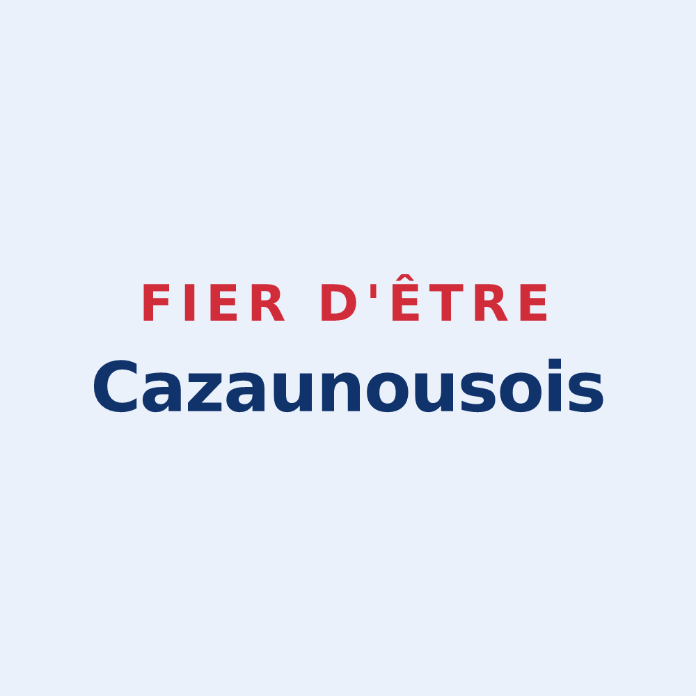 Sticker « Fier d'être Cazaunousois » — design pour Cazaunous