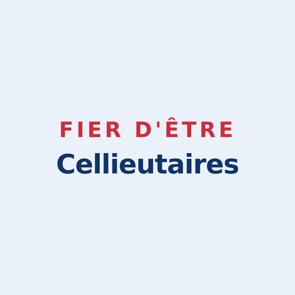 Sticker « Fier d'être Cellieutaires » — design pour Cellieu