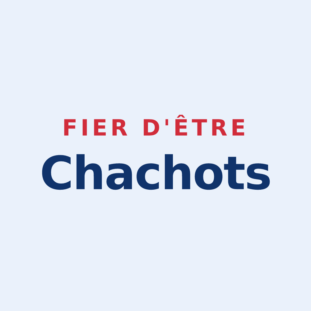 Sticker « Fier d'être Chachots » — design pour Celsoy