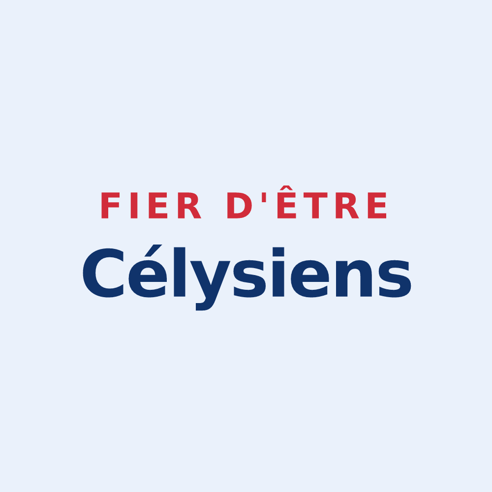Sticker « Fier d'être Célysiens » — design pour Cély