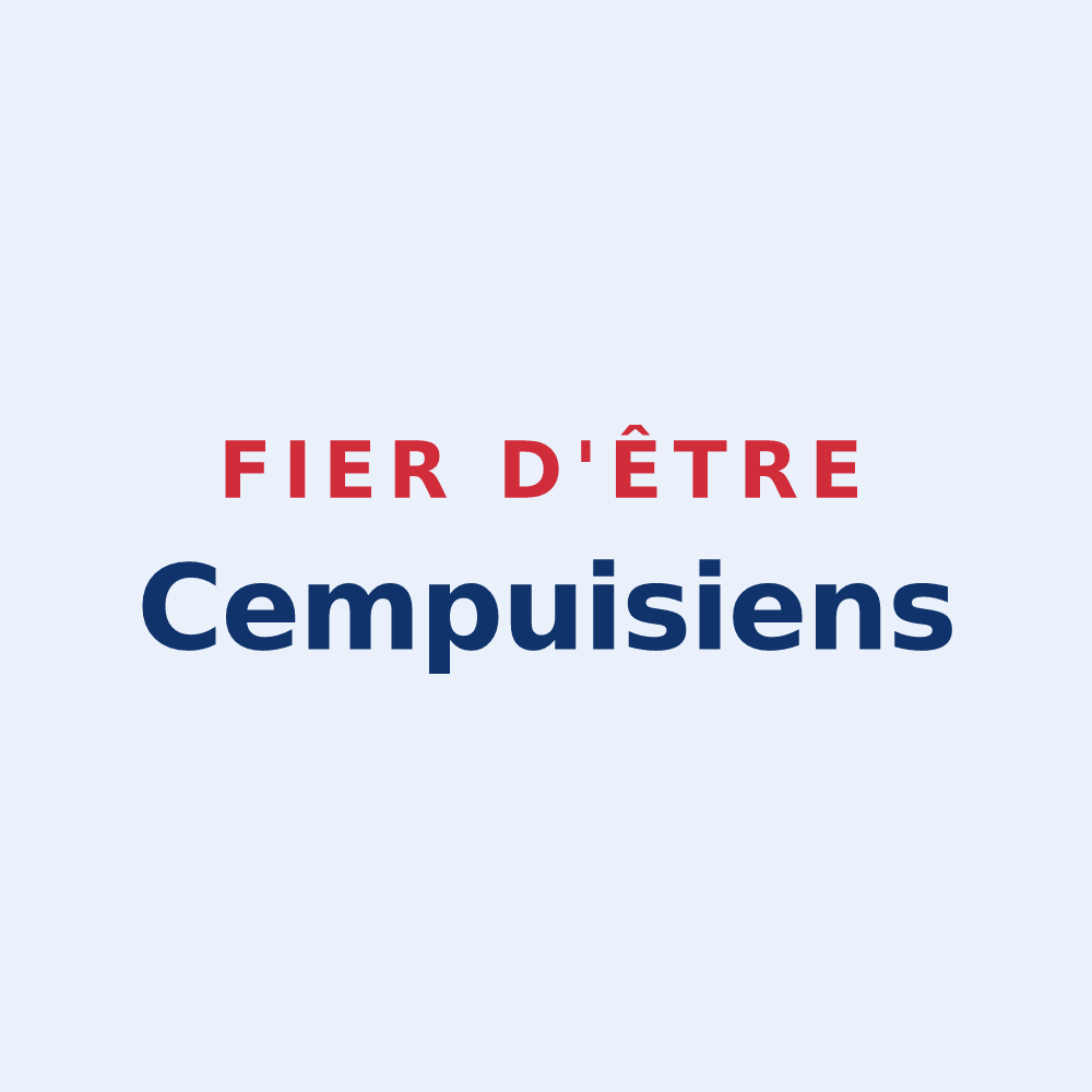 Sticker « Fier d'être Cempuisiens » — design pour Cempuis