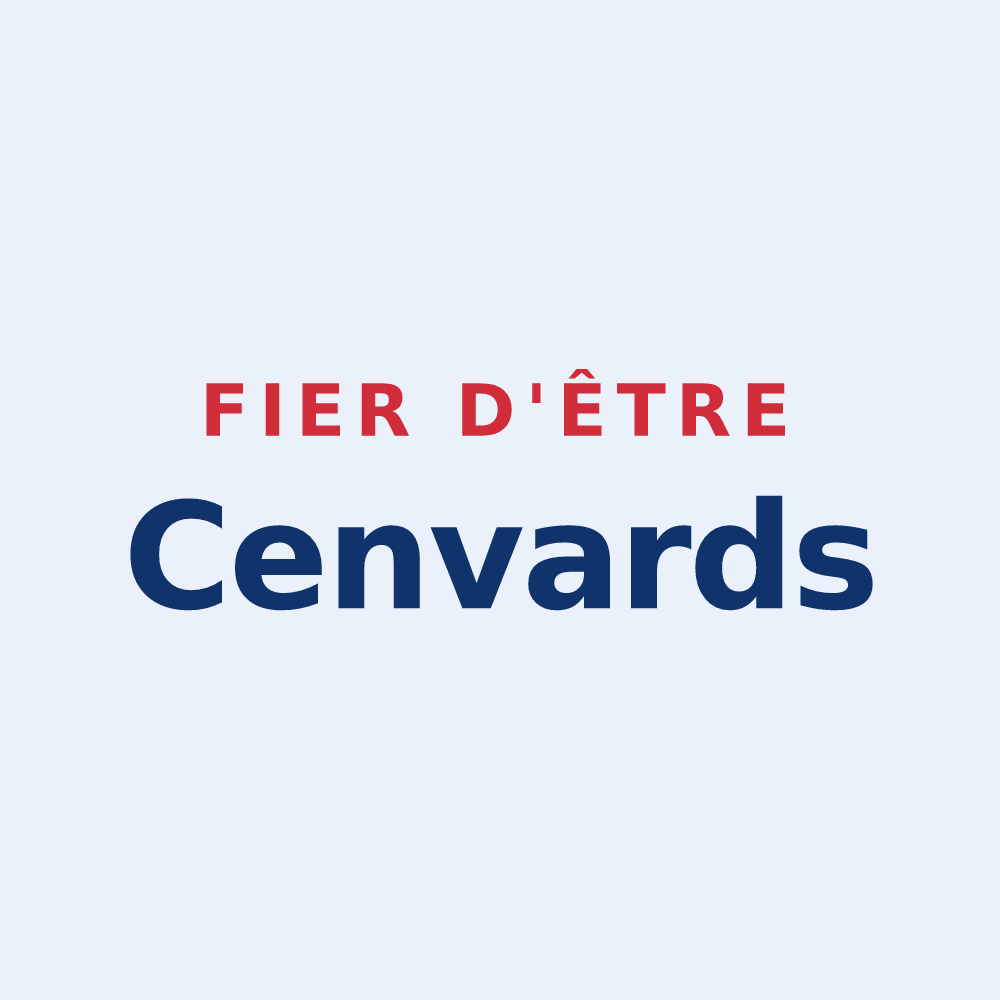 Sticker « Fier d'être Cenvards » — design pour Cenves