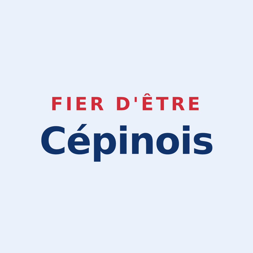 Sticker « Fier d'être Cépinois » — design pour Cépie
