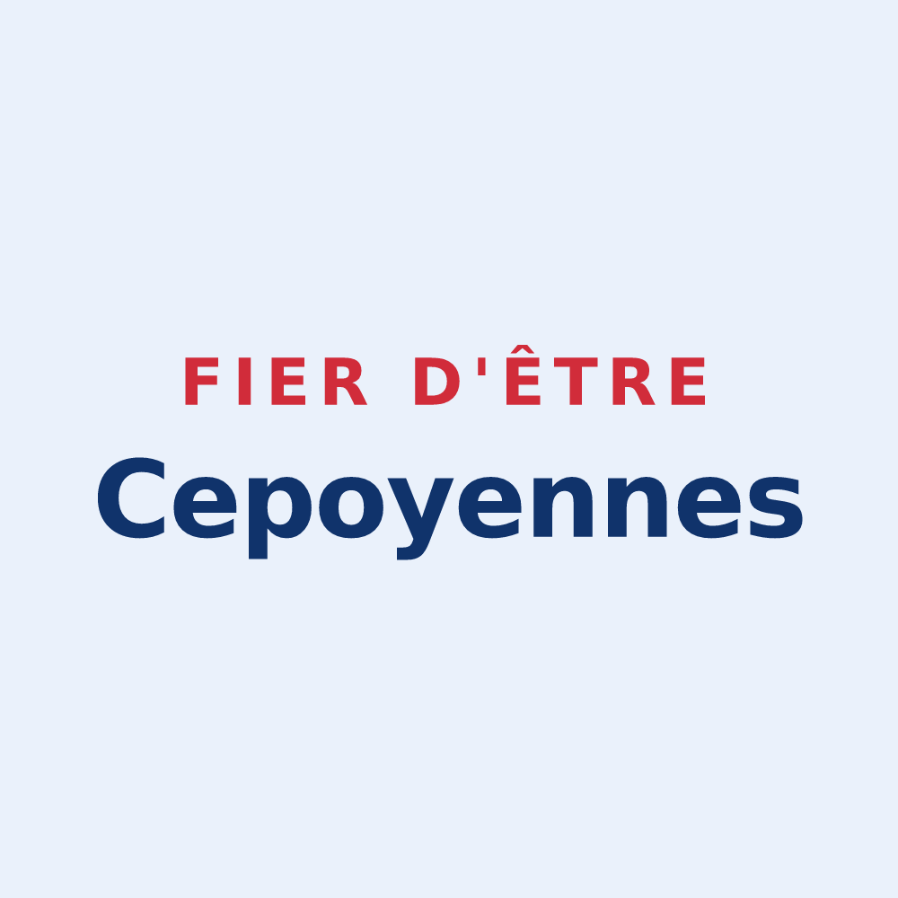 Sticker « Fier d'être Cepoyennes » — design pour Cepoy