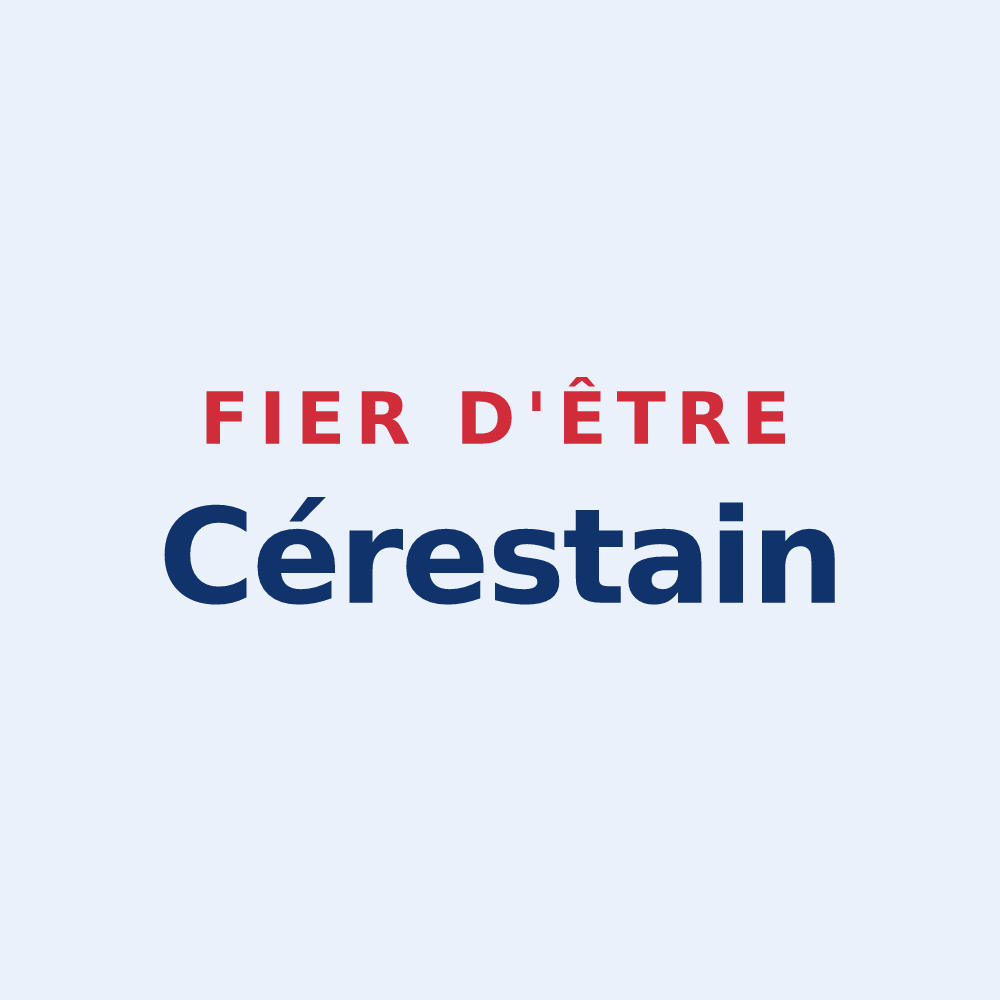 Sticker « Fier d'être Cérestain » — design pour Céreste-en-Luberon