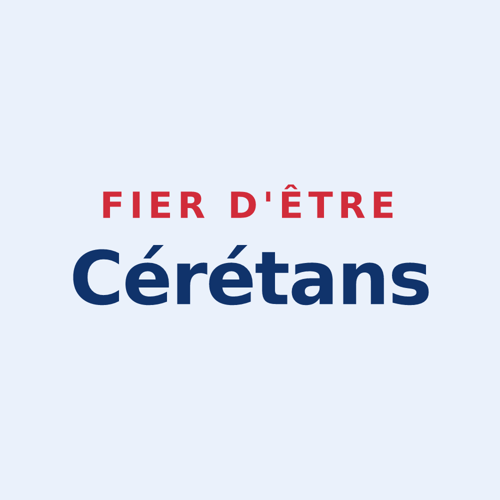 Sticker « Fier d'être Cérétans » — design pour Céret