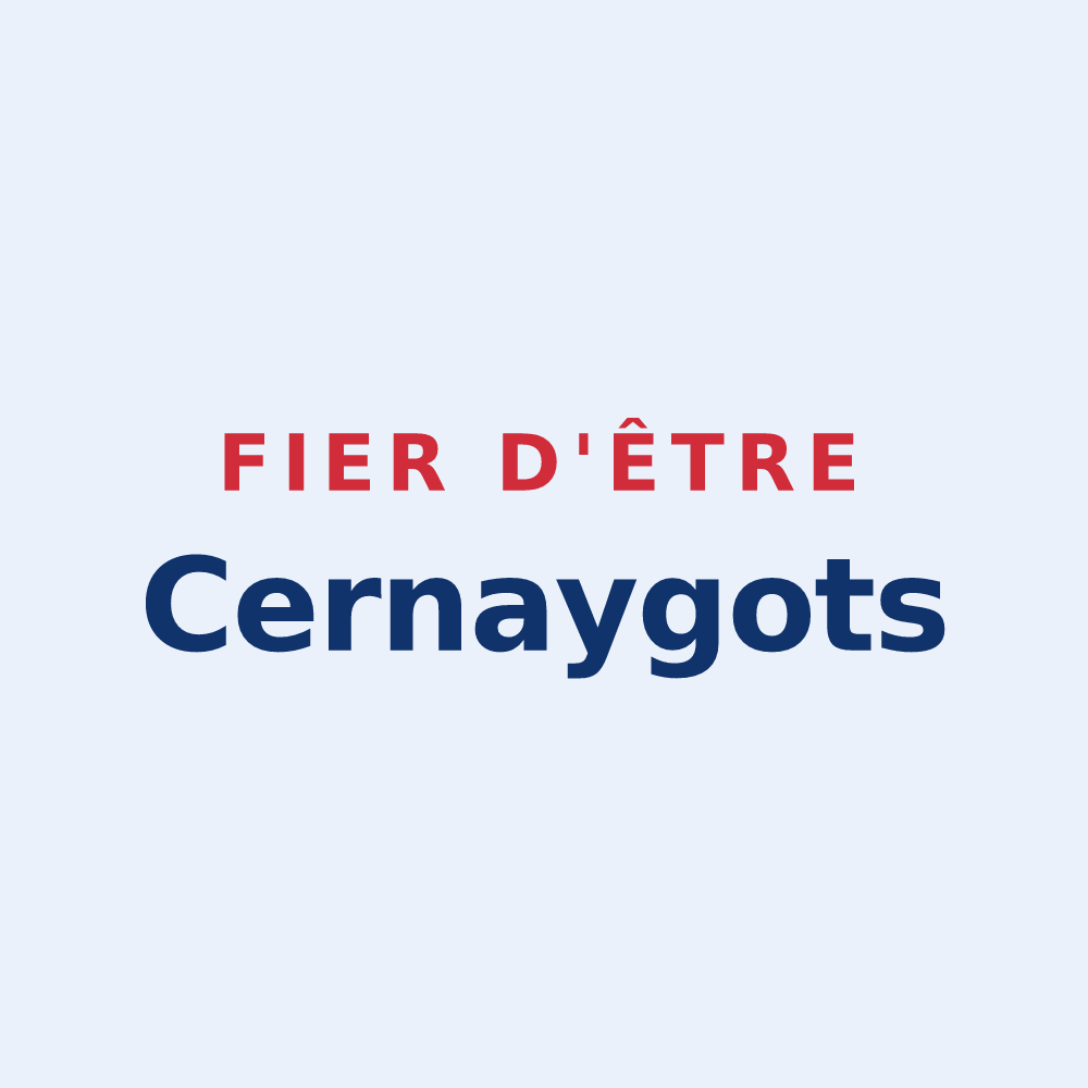 Sticker « Fier d'être Cernaygots » — design pour Cernay-en-Dormois