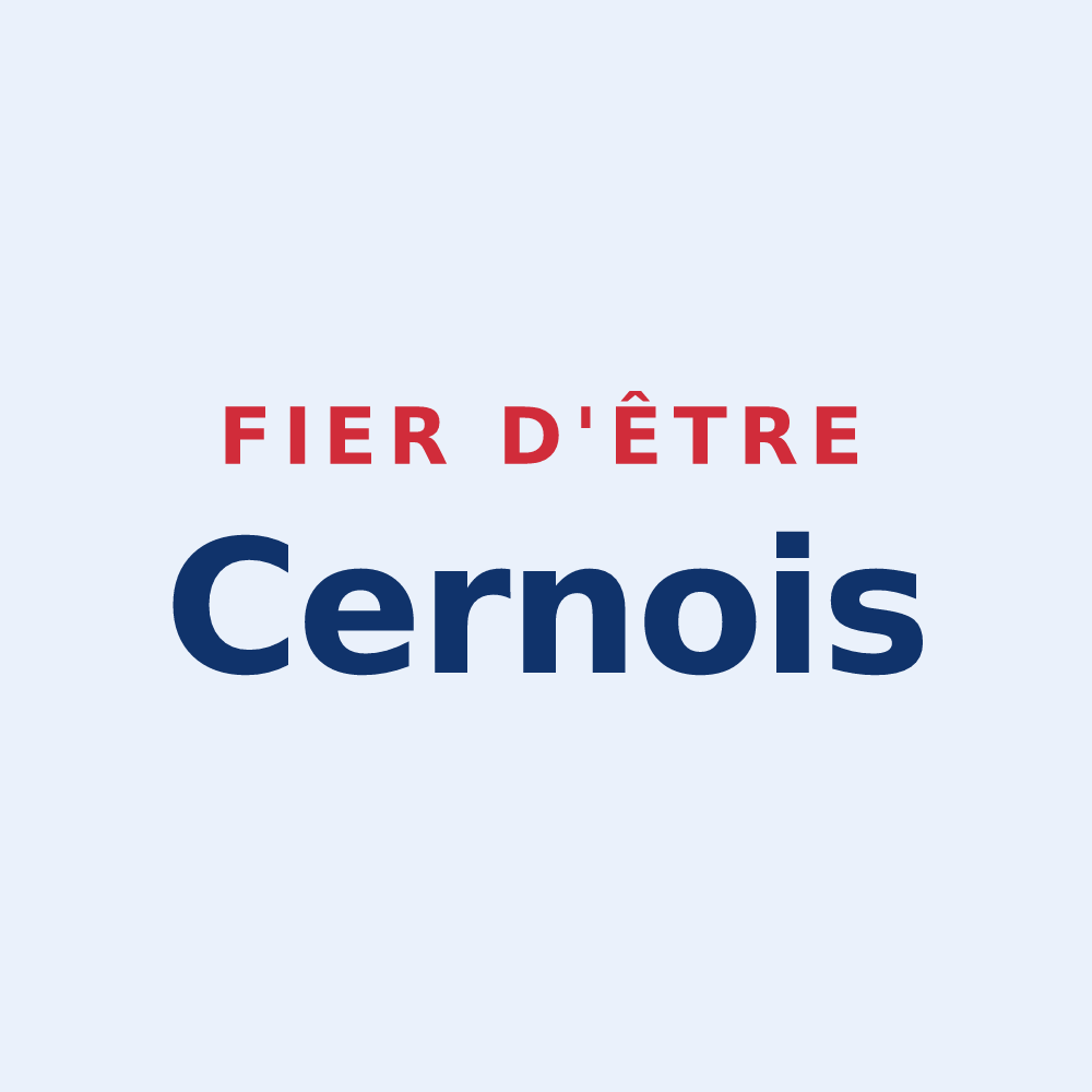 Sticker « Fier d'être Cernois » — design pour Cerneux