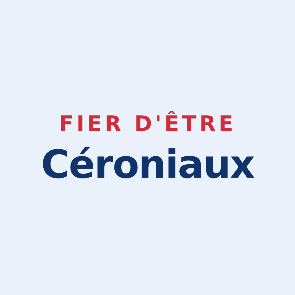 Sticker « Fier d'être Céroniaux » — design pour Céron